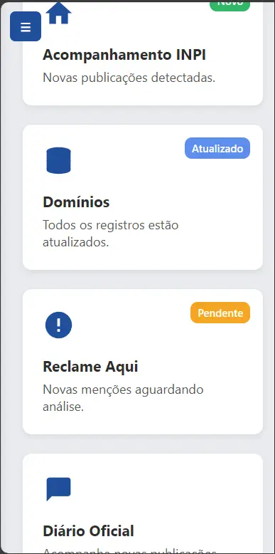 Tela de conferência documental